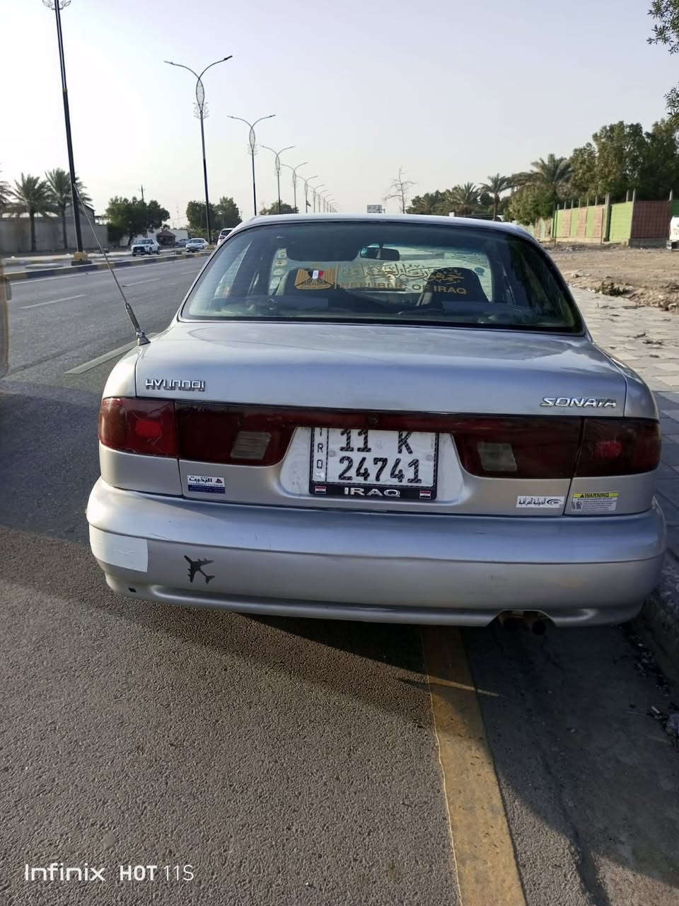 سلام عليكم
للبيع سوناتا 2 موديل 94 السعر 45 $
رقم بغداد بسمي كير ومكينه مكفولات
تخم تاير ياترى جديد حداديه جديده
سياره جاهزه ونظيفه مصبوغه للجماليه
مكاني بغداد البلديات للاستفسار ***********
