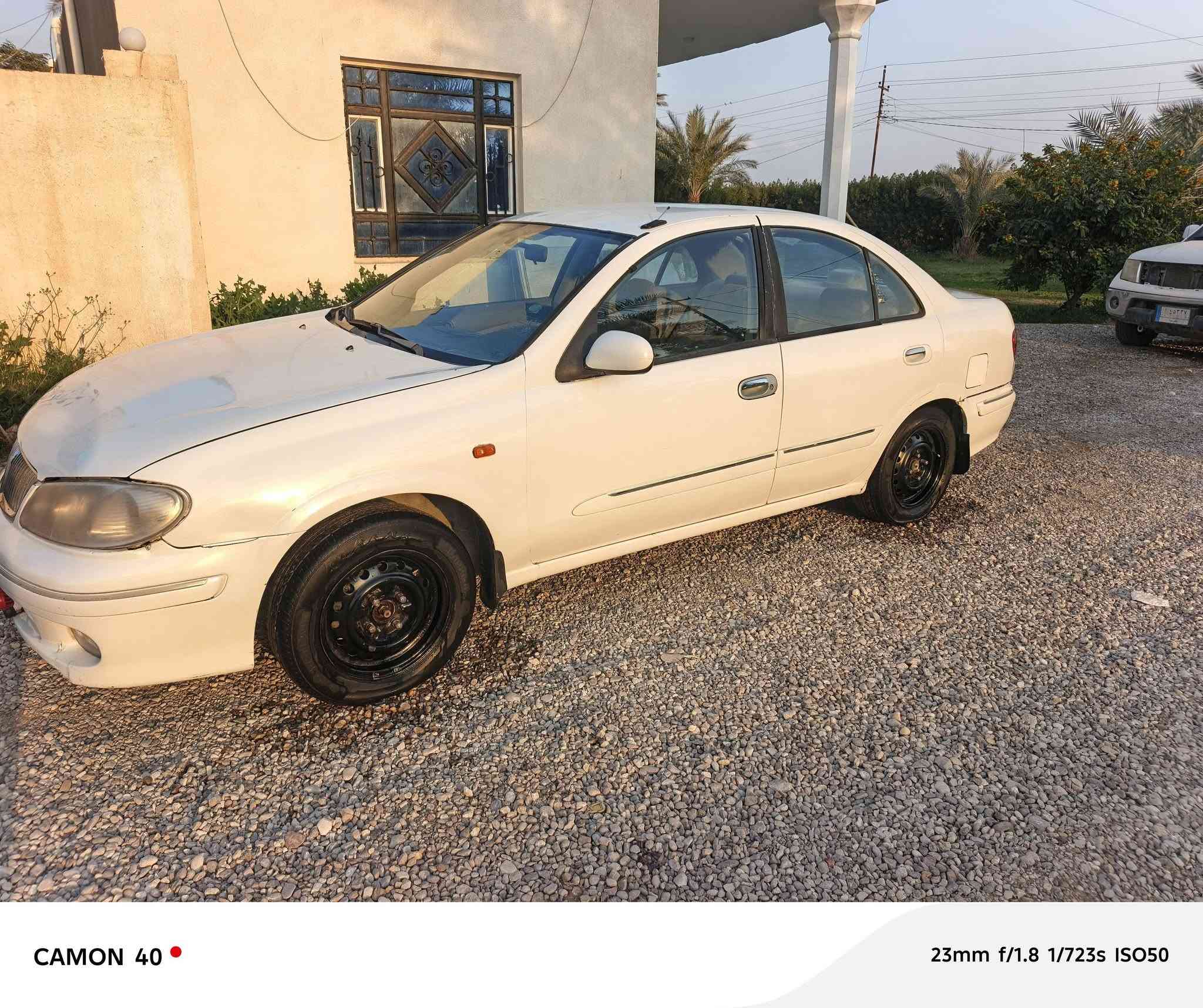 نيسان سني مديل 2003 محرك 1800ياباني السعر 70 وبيها مجال بسيط ***********مكان السياره واسط
