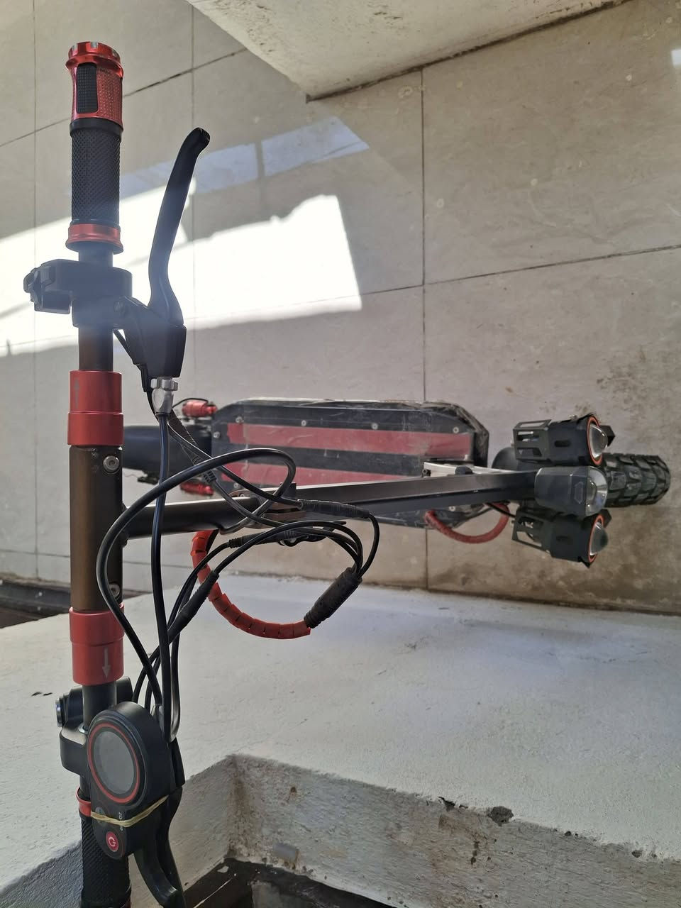 سكوتر لبيع جبلي بطاريه لثيوم ***********
