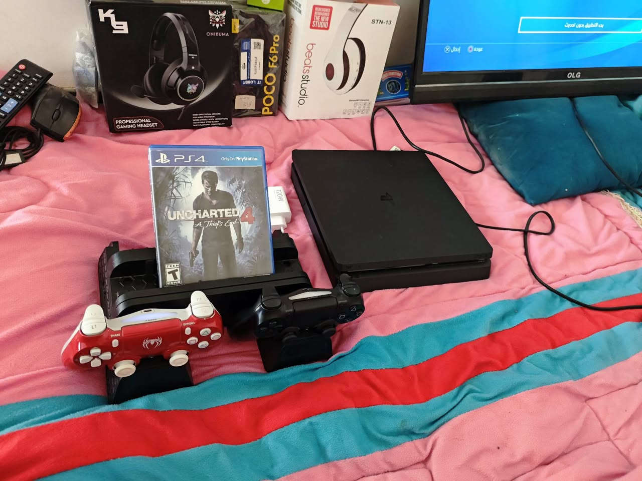 جهاز بلي ستيشن فور سلم 500 كيكا اون لاين مع كارتونته مع لعبه FC26  و دبل جويستك اصلي و تجاري و قاعدة شحن و تبريد و يو بي إس جهاز مفتوح للتنظيف فقطط سعر 270 قفله مكاني بغداد درويش


**إذا كنت صاحب هذا الإعلان وتريد حذفه لأي سبب، رجاءا أرسل رسالة إلى الدعم الفني**