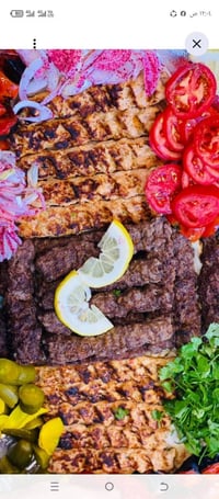 عرض خاص  من مطعم فخامه سومر  كيلو كباب لحم مع كباب دجاج  عرض خاص بس 24...