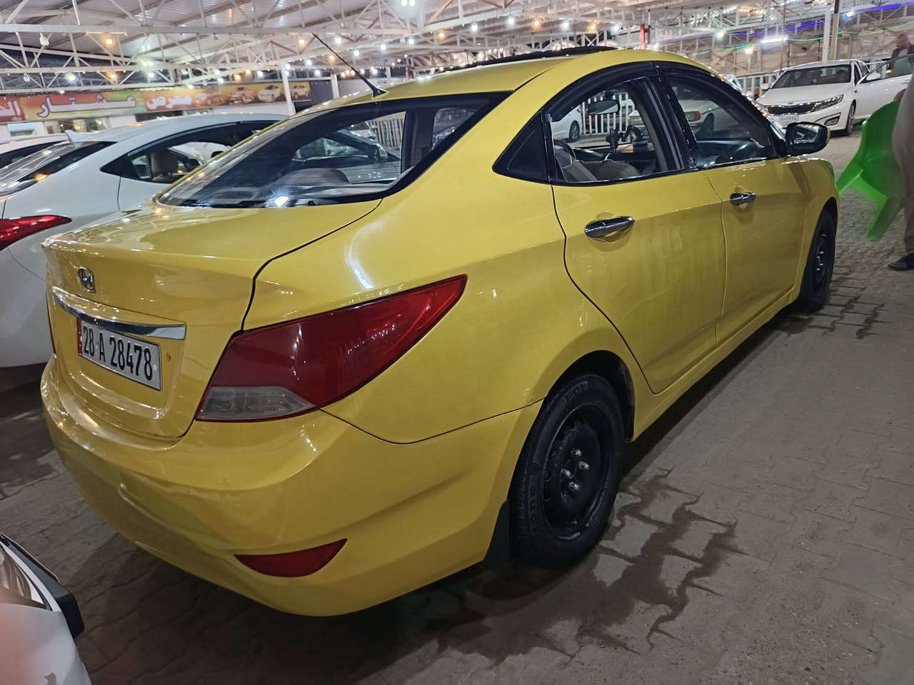 السلام عليكم
أكسنت 2013للبيع مكفوله من الحادث القوي 
فول مواصفات بسمي السيارة مصفرة هيئة وغرامات 
جاهرة كير ومحرك مكفولات محرك 1600بيع فقط السعر 88وبيها مجال مكانها بالنجف ***********
