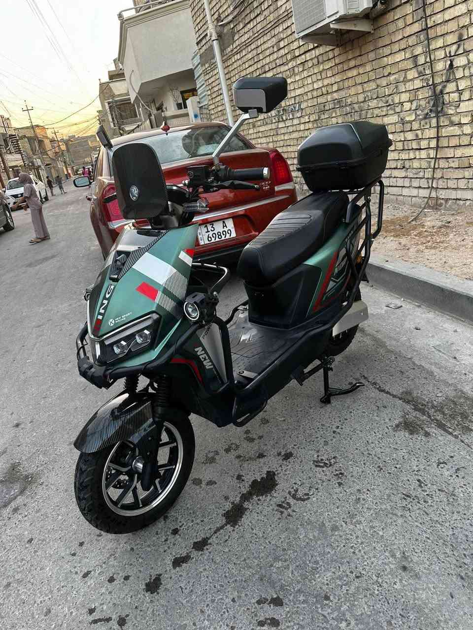 السلام عليكم للبيع دراجه شحن السعر 850 وبيها مجال بصيط للااستفسار اتصل *********** مكاني بغداد الزعفرانيه
