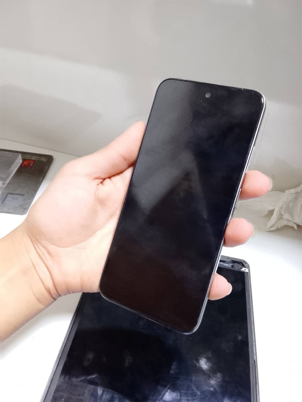 السلام عليكم انفنكس سمارت 9 ذاكرة 128 بي مشكلة تصليحه 15 
وايباد 8 ذاكرة 128 بطارية 82 جهاز يحتاج بطارية وكلاسة شغال ضمان 
سعرهم ثنينهن 75الف رايدهن العنوان بغداد العبيدي الرئاسة شارع 20 للاتصال ***********
