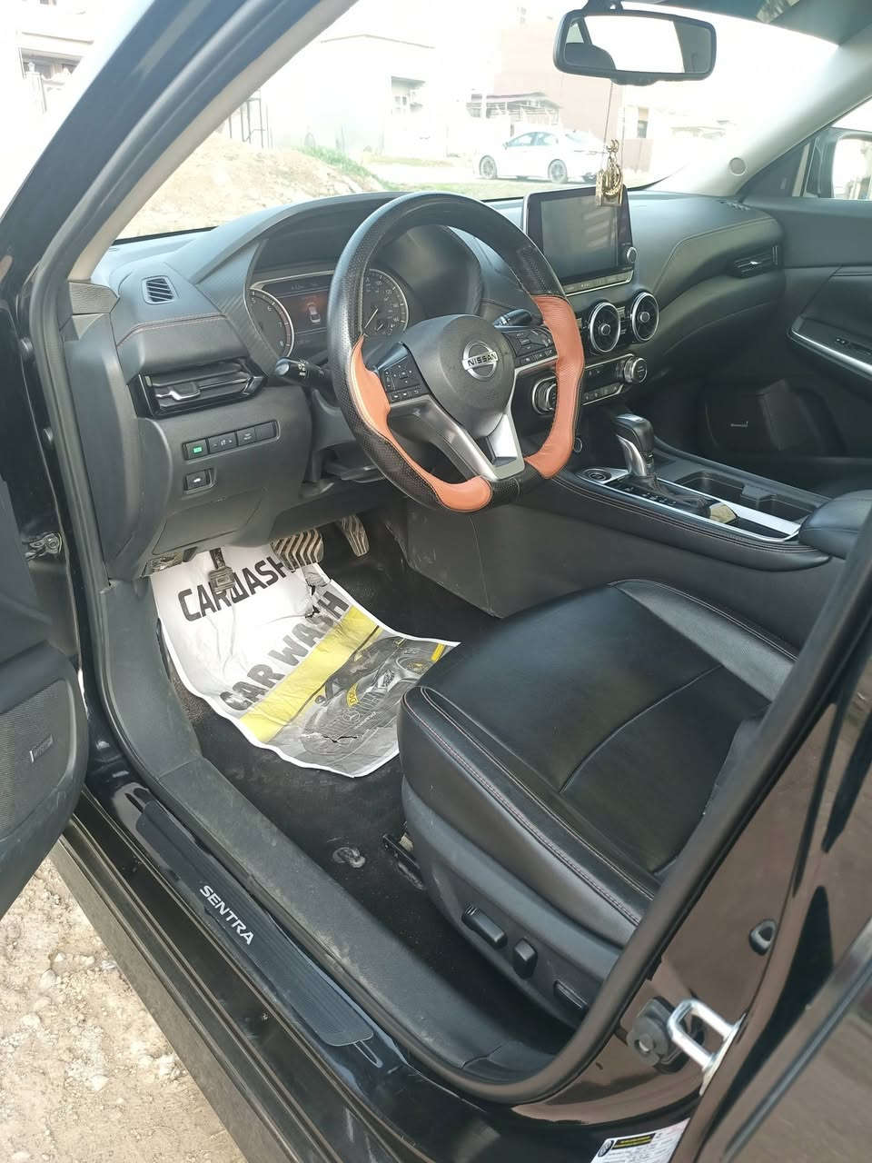 نيسان سنترا موديل 2021SRفول مواصفات بس قطعه صبغ بدون دواخل السعر 140موبايل***********

