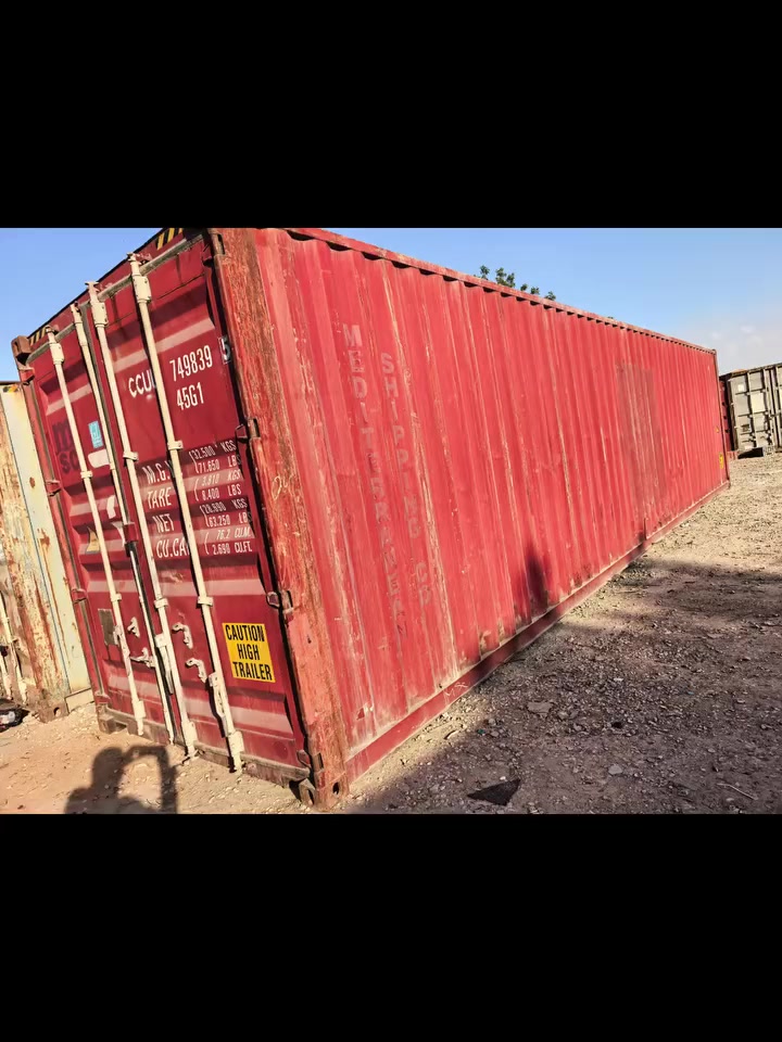ياالله 🧿🧿🧿متوفر جميع الحاويات طول ١٢ متر زيرو وأيضا مستخدم وطول ٦ متر زيرو موديل ٢٠٢٤ ومستخدم أيضا عنوانا نجف الاشرف الاستفسار ع الاتصال *********** 🧿🧿🧿🧿🧿
