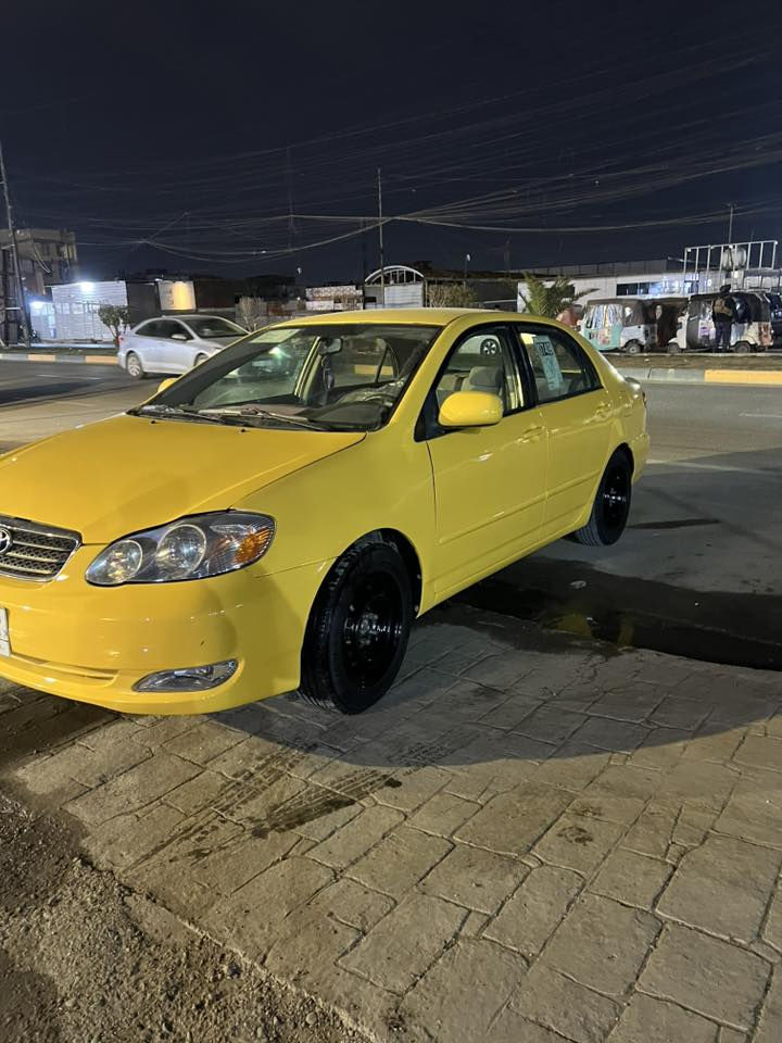 السلام عليكم عندي كورلا  موديل 2008 حادثه جاملغ امامي السياره جديده الرقم ديالى مميز***********
