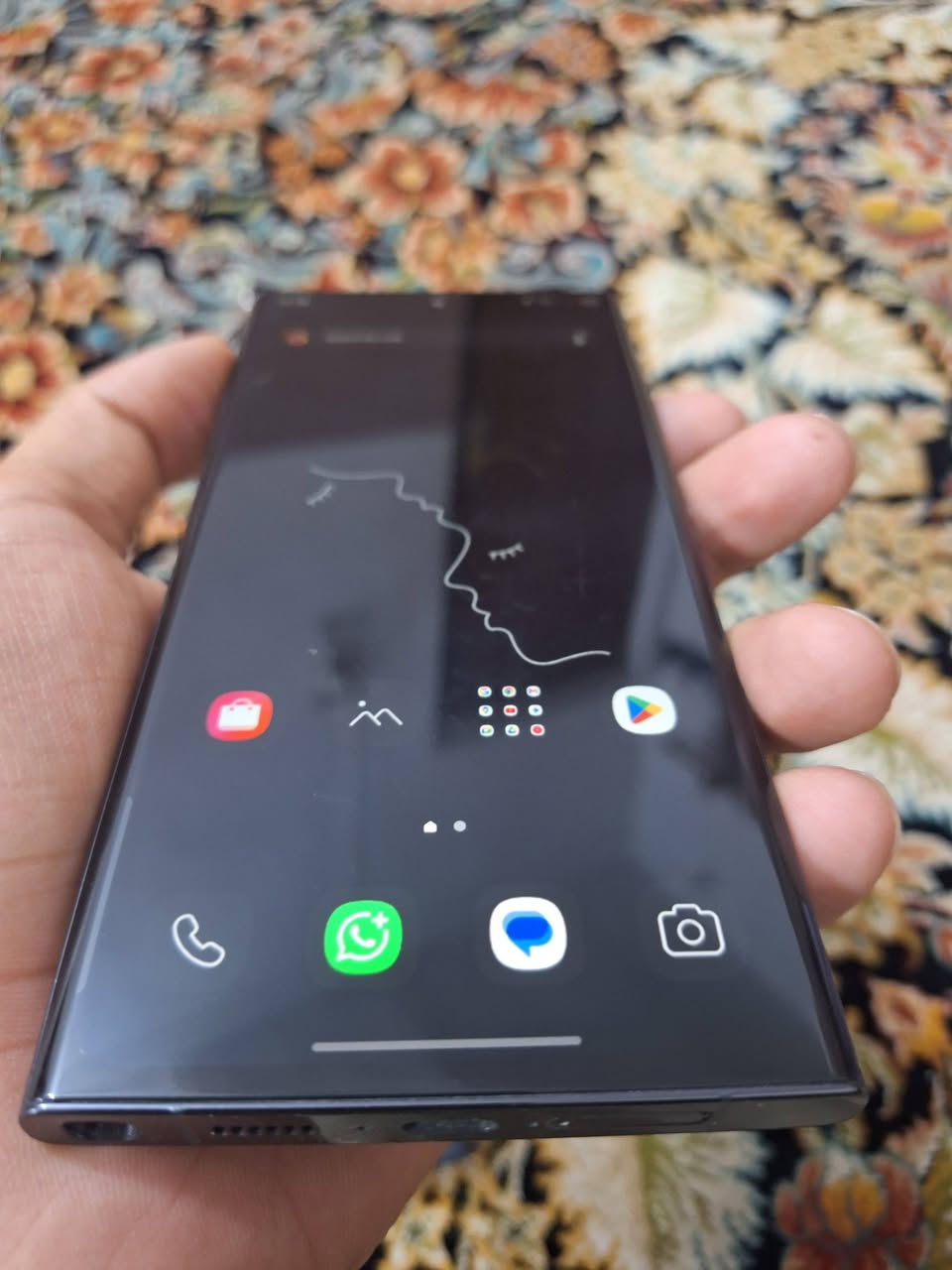 Galaxy s23 ultra
لون اسود 
ذاكرة 256
رام 12
شريحتين
الجهاز نضيف و مرتب ويا ٣ كفرات 
كله مكفول و واتر بروف ماعدا الشاشة مستبدلة اصلية
120 Hz
و راجع واتر بروف بعد الاستبدال 
اريد مراوس وي 14 برو ماكس (يفضل لون اسود او ابيض)


**إذا كنت صاحب هذا الإعلان وتريد حذفه لأي سبب، رجاءا أرسل رسالة إلى الدعم الفني**