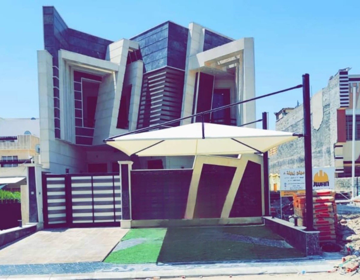 نقدم لكم افضل وأجود المضلات الهرميه الثابته 
تمتاز المضلات من مواد عالية الجودة من مناشئ عالمية 🏖️
مقاومة لدرجات الحرارة العالية ☀️ 
قماش المضلة استرالي مصمم للأجواء ☀️(الصيفية) و(الشتوية) 🌧️ 
ويكون تثبيت المضله من جهة واحده 
1️⃣نوع القماش سترالي
2️⃣الهيكل مصنوع من الحديد المغلون المقاوم للصدء
3️⃣الهيكل الداخلي بوري دائري (٢إنج) والسمك (٢ملم) 
4️⃣لتثبيت يكون علئ هيئيه براغي 
6️⃣ عمل جميع المحافظات
هاتف / ***********