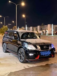 نيسان باترول ٢٠١٩ بغداد مرايات شفط  حساسات ٣٦٠ كامرات ٣٦٠ داخل جلد جوز...