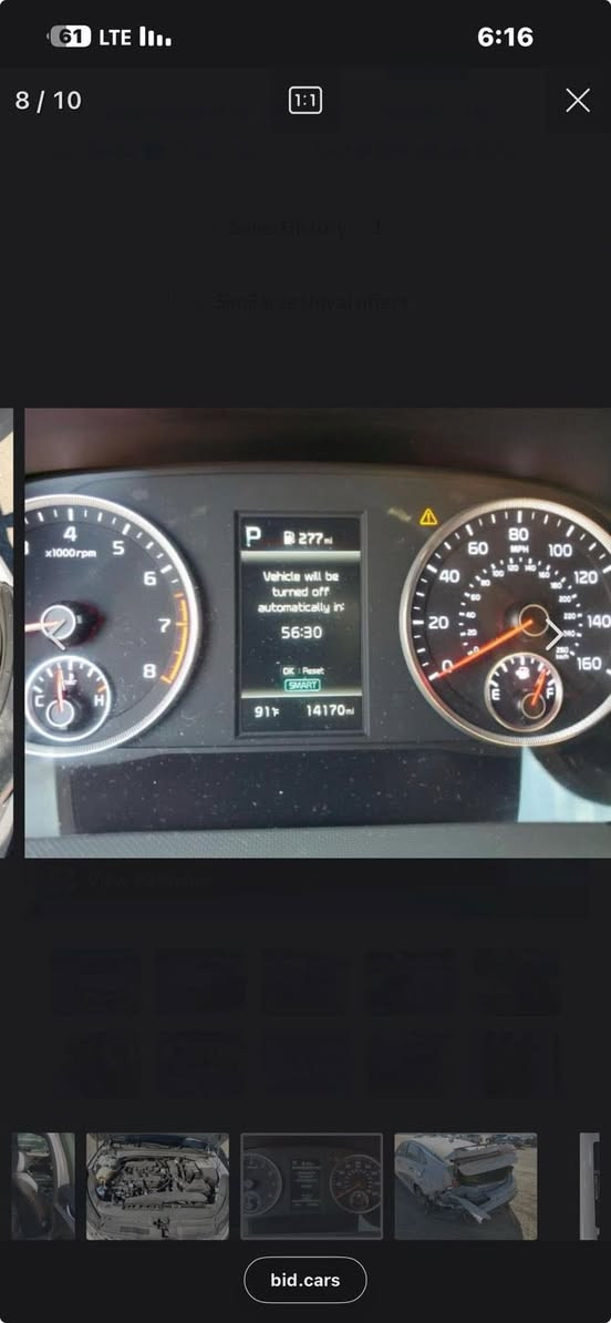 السلام عليكم
كي فايف موديلgt lien 2022
وارد أمريكي
اللون اسمنتي
جي تي لاين فول مواصفات عدا البانوراما
مقاعد جلد
رقمها بغداد
ماشية 38 كيلو
حادث خلفي ،
طخات موضحة بالصور
بجم كبس
بدون ايرباك
بيها 4 رصعات بالقمارة ما مبينه أثر حالوب محرك 1600 تيربو
السعر 169
مكان بغداد حي الجامعة 
للأستفسار ***********
