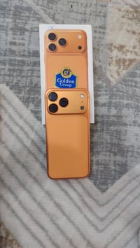 ايفون 17 برو ماكس تك شريحه 256 نسخه za/a صاله شهرين مشحون 54 مره 07835...