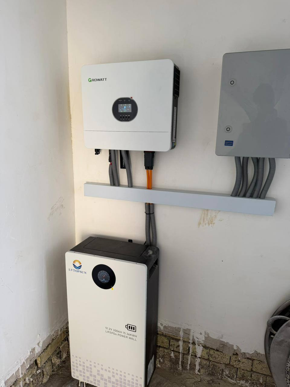 الحمد لله تم نصب منظومة طاقة شمسية 10 نهاري و15 ليلي في الفلوجة ضمن كوادر هندسية مختصه فقط اتصل
***********
