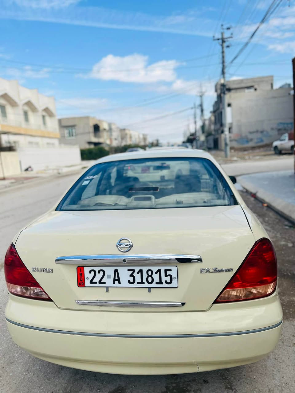 نیسان سەنی ٢٠٠٩
گێڕ بیلادی تۆماتیک 
سەنەوی تا ٢٠٢٩نوێیە
٣پارچە سبوغە
نرخی فرۆشتن ١٠٩وەرەقە
*********** أربيل, العراق
