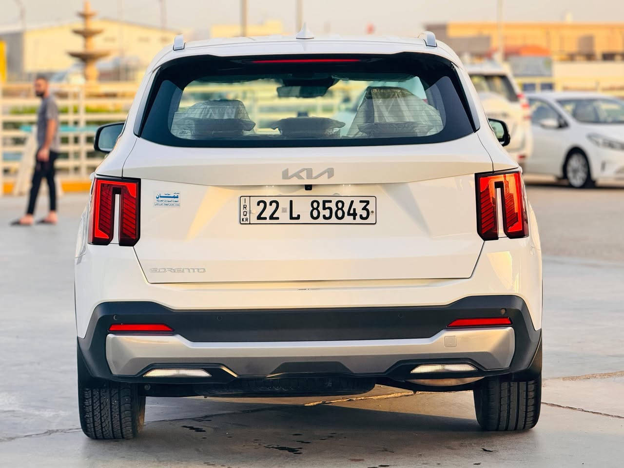 سورنتو 2024 كفالة السيارة ماشيه 48 الف 
رقم اربيل تحويل او وكالة سيارة فول بدون بانوراما السعر ٢٩٥  بيها مجال بسيط مكاني بسماية ***********
