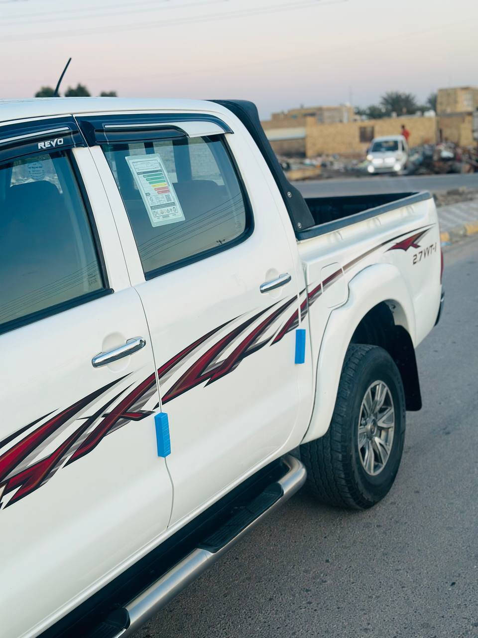 سلام عليكم
فورويل 2013 كويتي كفاله عامه 

مكينه وكير وحداديه وتخم تاير كله جديد 

رقم اربيل الجديد جاهزه من كلشي 

السعر 205 وبيه مجال 

مكان السياره الديوانيه قضاء الحمزه الشرقي 

‏‪***********‬‏
