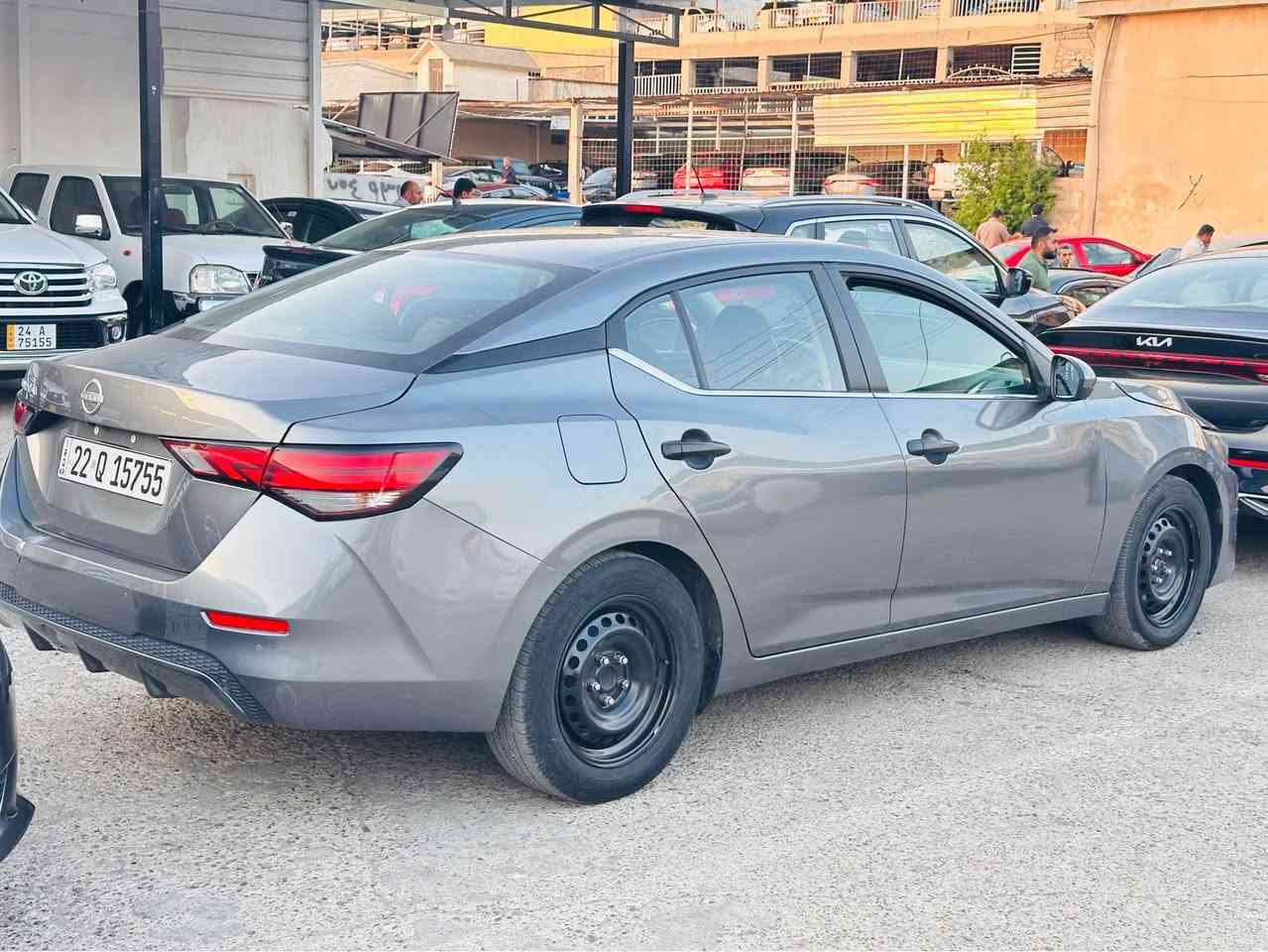 Nissan sentra 2024 S الظرر مرفق مع صور المنشور بيه بولند چاملغ سبخ و3 ثلاث قطع أمريكي بدون ضربه كير محرك شرط السياره بدون تعديل بارد السعر 115$ ***********مكان عقره أربيل, العراق
