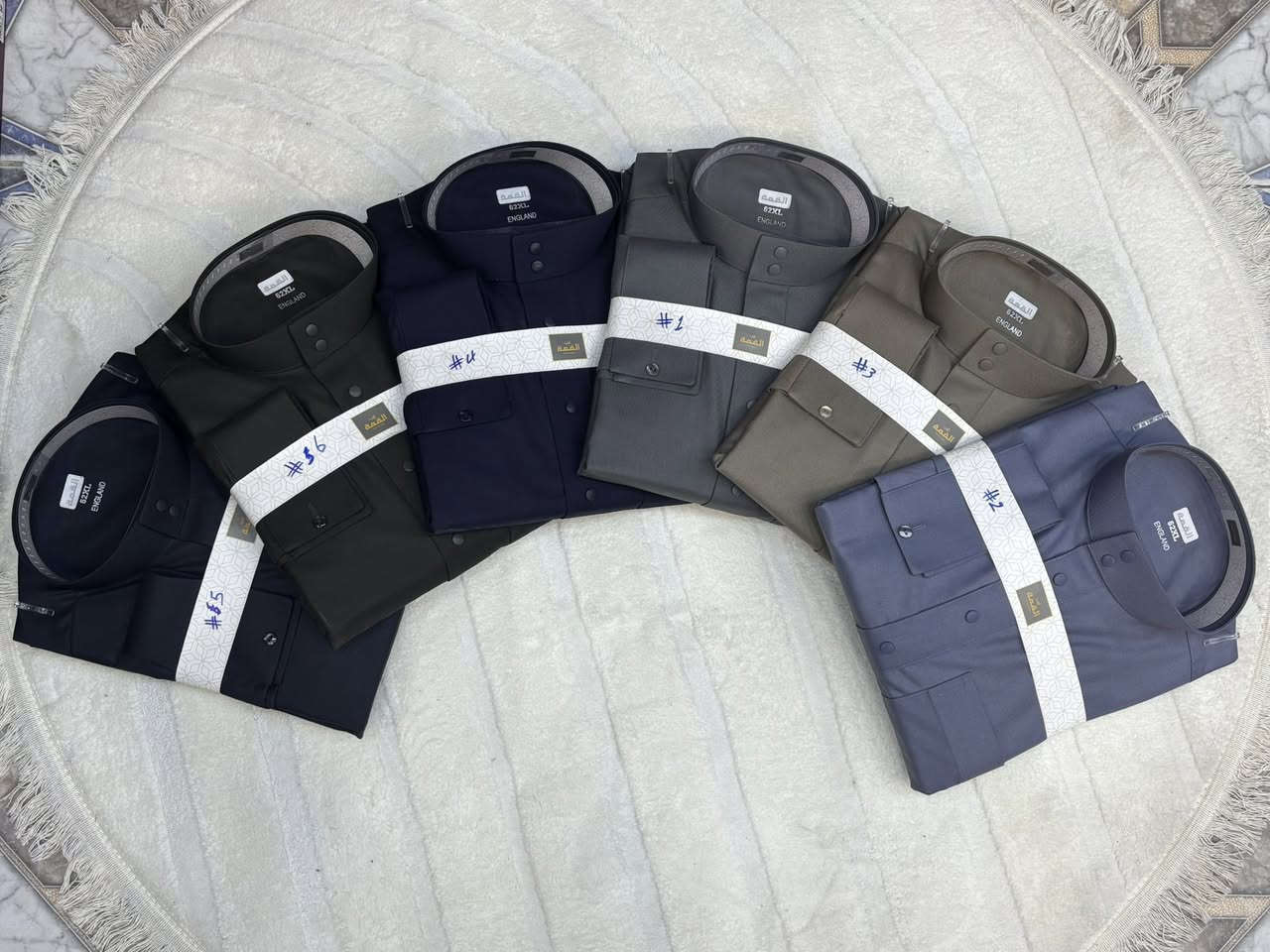 عروض شهر رمضان المبارك دشداشه خام انكليزي فصال سعودي جميع الموديلات والوان سويناها ب25000 الف 
العنوان الانبار الرمادي شارع الاورزدي مجاور اهل الاخشاب احمد الطائي للزي العربي 
***********
