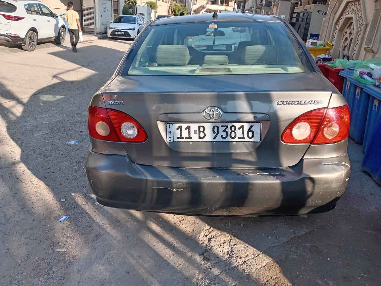 السلام عليكم
كورلا نحلة موديل 2008 للبيع محرك 1800 اللون فيلي
حادثها في امريكا جاملق وباب عكس السايق وبالعراق جاملق 
بيها صبغ اقل الحزام ابيع حزام صبغ رقم بغداد دولي تحويل ثاني يوم كير اوتماتيك 
المحرك بي خيط بخار وبيها نواقص بسيطة 
السعر 80 وبيها مجال مكان السيارة بغداد  الكريعات 
للتواصل *********** واتساب
