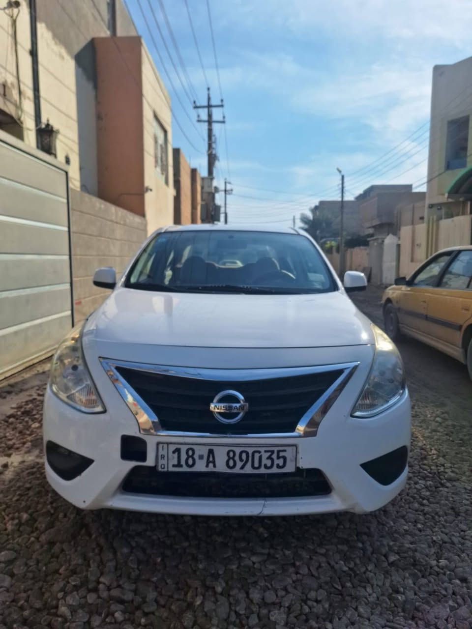 السلام عليكم
نيسان صني ٢٠١٩ ابيض بابل لا تبديل ولا صبغ بيها تعديلات على البارد بسيطة جدا ماشية ٧٧ ألف سعرها ١١٢ وبيها مجال مكانها حلة ش ٤٠ والتواجد من بعد الرابعة عصرا لغاية التاسعة ليلا..
للتواصل ***********
             ***********
