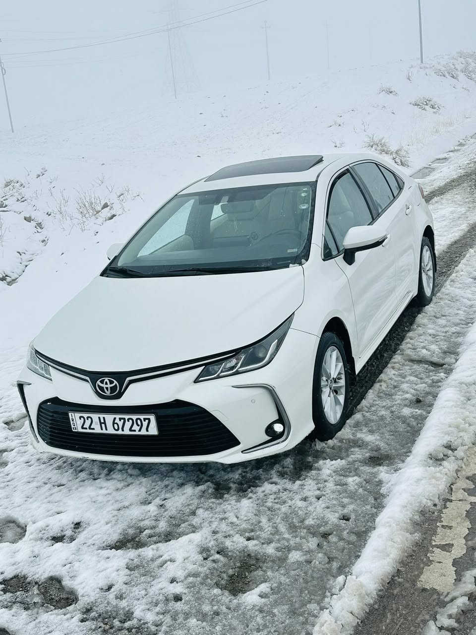 السلام عليكم ، كورولا ساز 2021 بانزين كفالة رقم اربيل بأسمي 
مواصفاتهة معروفة ، مكانهة بابل الاسكندرية ، السعر 162 وبيهة مجال  ، للاستفسار ***********
