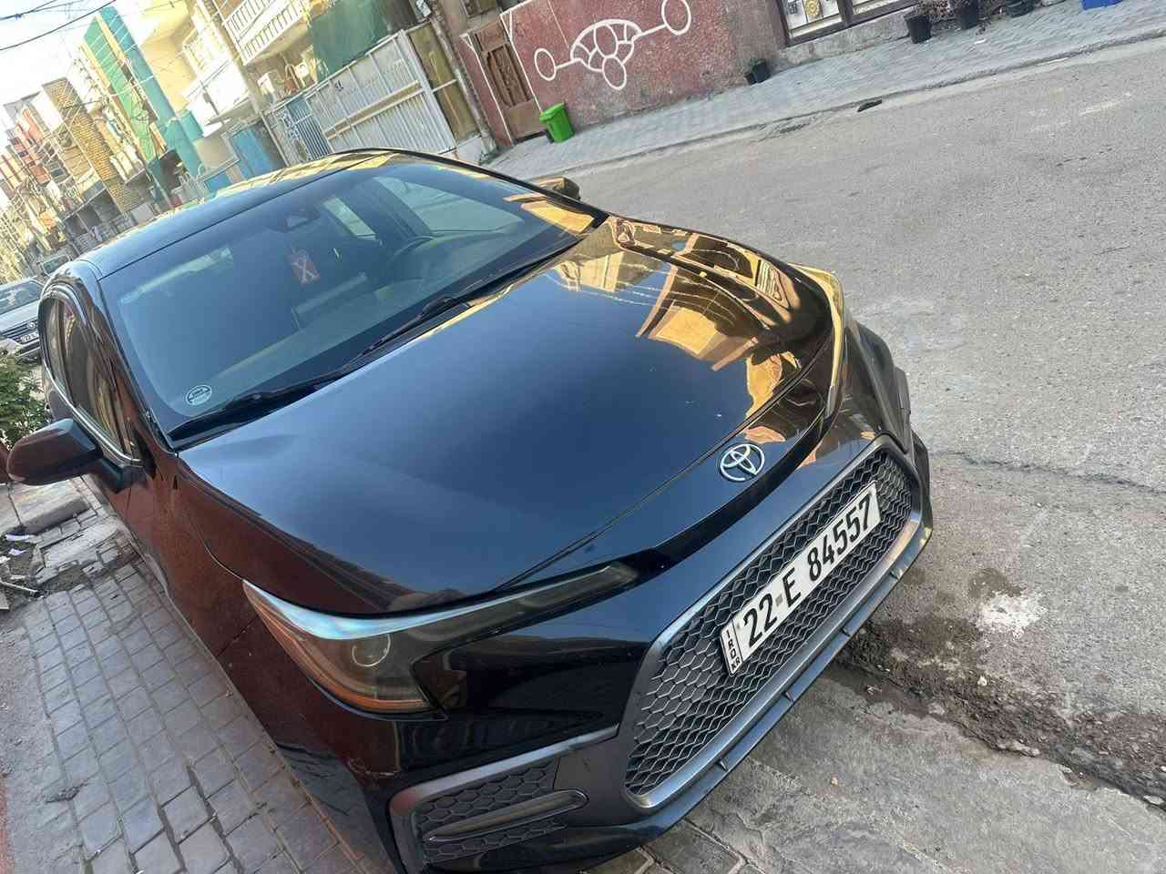 ويوتا كورلا 2021 SE ( بلاك ادشن ) -
تويوتا كورلا موديل 2021 فئة SE بلاك ادشن ماشيه115 الف 
مكينه 2.0L رقم اربيل الجديد تحويل مباشر 

المواصفات

شفتات ستيرن + 4 انظمة قيادة + تبريد شاشة
تحكم ستيرن جهتين + رادار امامي + لايت زينون 
كشافات زينون + بريك بصمة + اوتو ستوب + اوتو هولد

دبل ايرباك + نظام ABS + حساس الاطار + مانع انزلاق 
كروز مثبت سرعة + نظام تحديد المسار + مانع تصادم وهواي امور بعد 
السعر 119 ورقه
الاستفسار الاتصال على الرقم ***********
‎مكان السياره / بغداد
