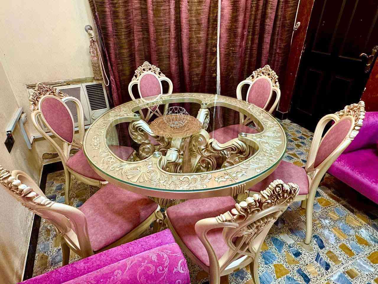أهلاً وسهلاً بالجميع
للبيع ميز طعام ملكي مع ٦ كراسي  ثقيل كلش وجديد
السعر ٦٥٠ الف
 والعنوان ديالى الغالبيه سيف سعد قرب جامع سعد بن معاذ


**إذا كنت صاحب هذا الإعلان وتريد حذفه لأي سبب، رجاءا أرسل رسالة إلى الدعم الفني**