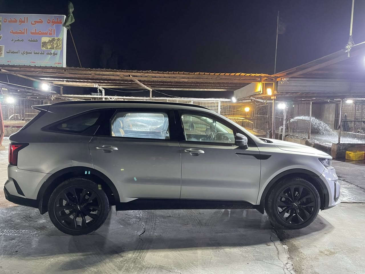 سورنتو موديل 22
فول مواصفات فئة X line 
حادث السياره بس امريكا صورة الحادث موجوده
مواصفاتها 
بانوراما 
كشنات تدفئه 
سياقه ذاتيه رادارات 360 درجه 
كامره خلفيه 
تنبيه الخروج عن المسار 
بريك مانع اصطدام خلفي + امامي 
بصمه ابواب 
تشغيل عن بعد 
كراسي منفصله VIP 
جام اوتو 
نقطه عمياء 
تحكم كراسي كهرباء 
شاشه ابل كار بلاي
جنطه كهرباء
وبيها بعد هواي مواصفات 
السياره رايدها 230$
ماشيه 95الف كيلو متر 
الرقم للاستفسار 
***********
واتساب***********
