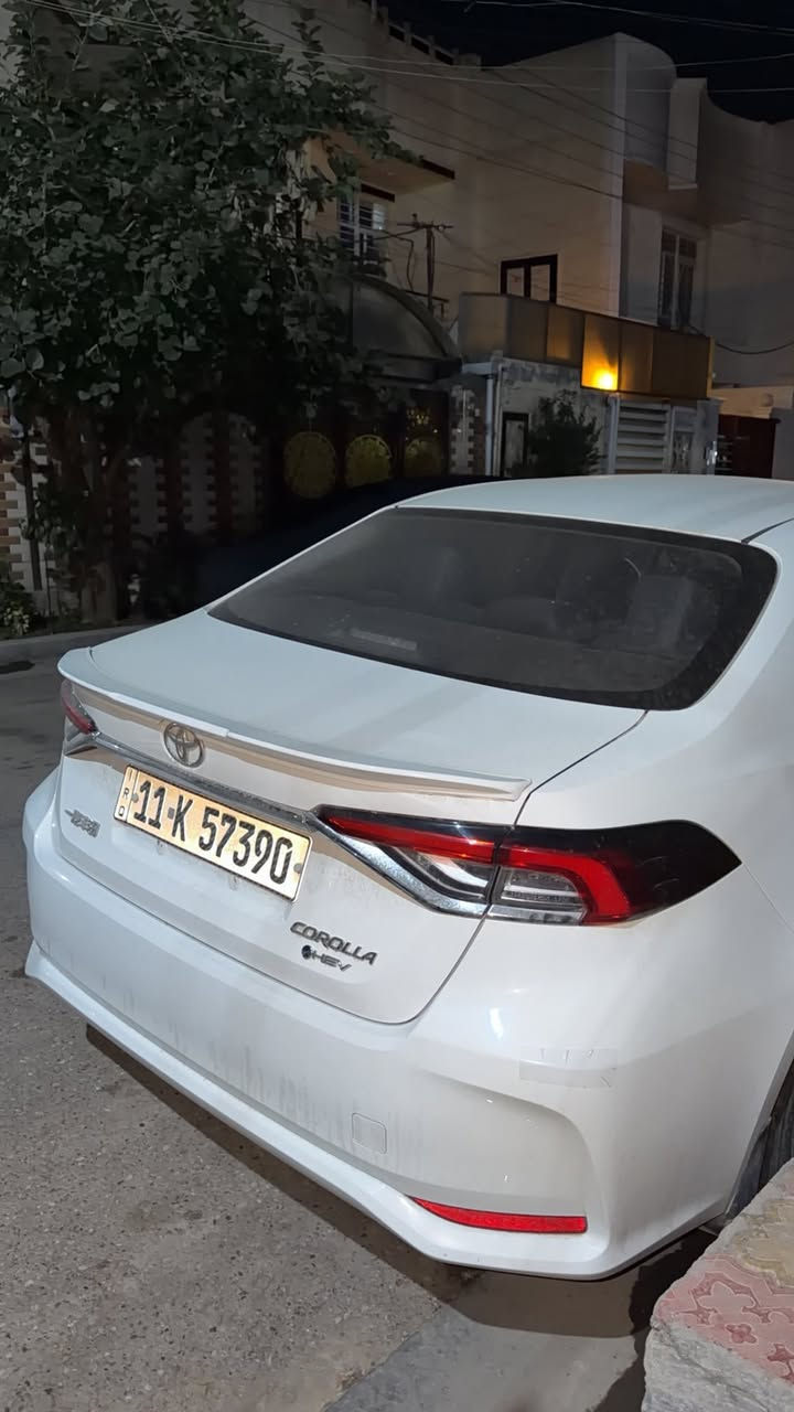 سلام عليكم
كورلا هايبرد 2025 فول مواصفات
🔺كشن كهرباء وليس عادي
ماشية 16الف بعدها جديدة سيارة 
بيها شخط بل دعامية الورة والكدام مثل ما موضح بصور
سيارة باسمي تحويل ثاني يوم
معروف المواصفات مال كورلا الفول ام كشن كهرباء
 يجي سبايدر بلادي….
سعر 163$
التواصل 
***********
