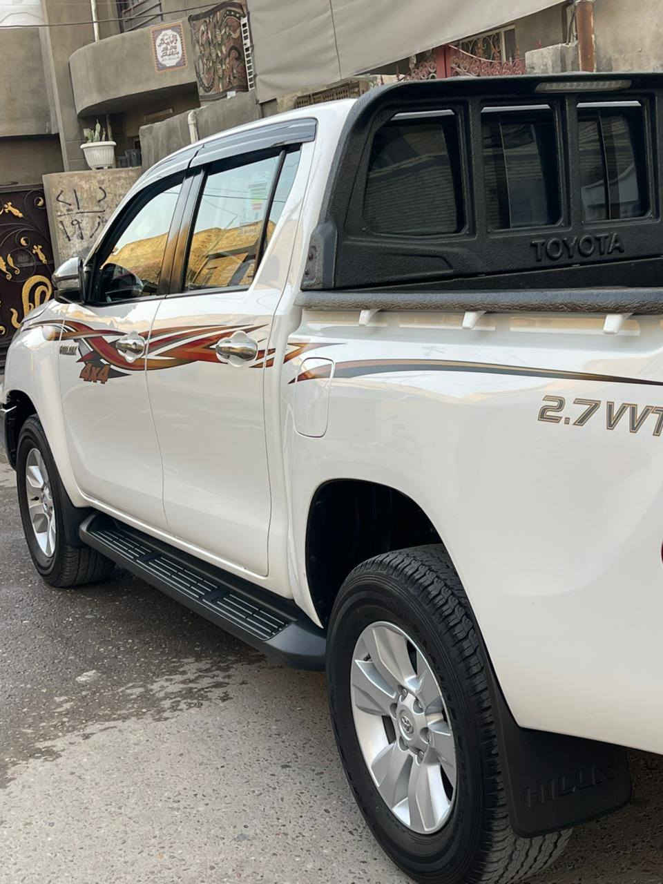 السلام عليكم
بيكم هايلوكس فور ويل عالي موديل ٢٠١٦ للبيع
تخم تاير جديد دوشمة جديدة سيارة جديدة ماشية ٥٧ الف حقيقي حدادية جديدة بارد فقط جاملغ
عنوان بغداد الكمالية ***********
