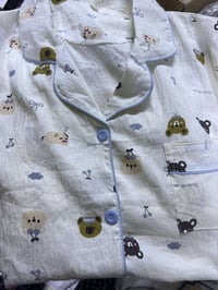 بجامة ٣قطع • قياس XL-XXL • خامة باردة