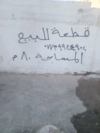 قطعه البيع وستفسار تصل على الرقم بغداد الرئاسه قرب يحيى العروض