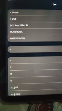 ايباد ابل اير ٦ • ١٢٨ • بطارية ٩٧