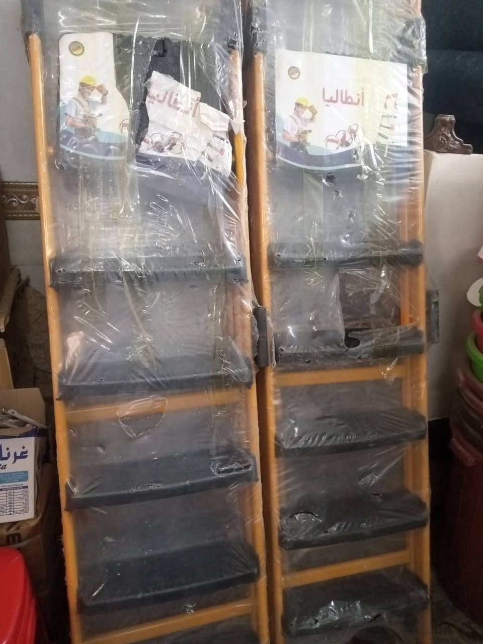 يوجد توصيل
تواصل #رقم واتساب  ***********
تانكي ماء ابو ال ٥٠٠ لتر سعر ٣٥ الف دينار
درج ٦ باية - سعر ٢٥ الف دينار 
عربانة دفع - سعر  ٣٥ الف دينار فقط
للحجز والاستفسار
