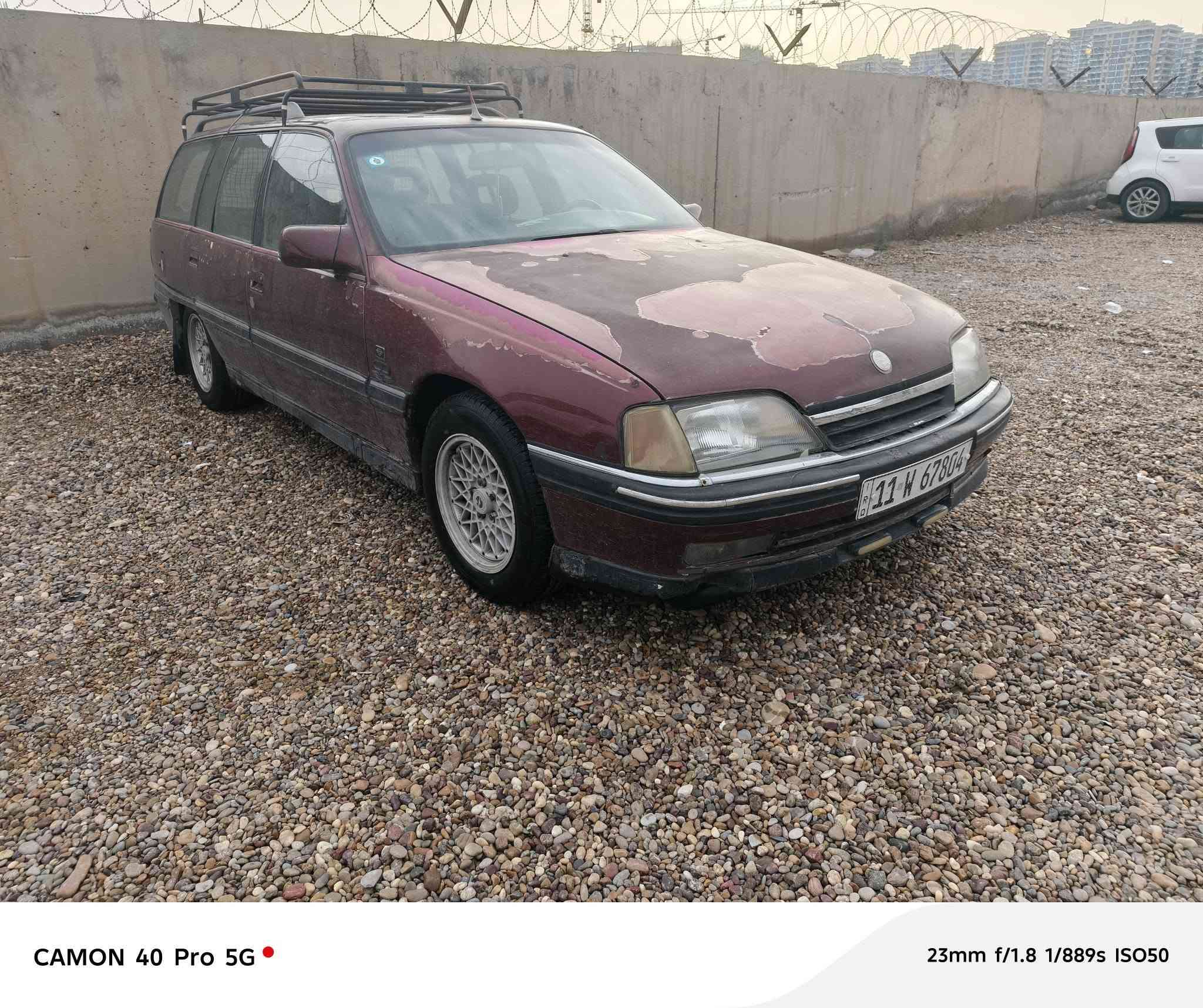 ‏السلام عليكم ورحمه الله وبركاته
‏اوبل اوميكا اوربي موديل 91 رقم بغداد دولي محرك 2000 
كير عادي صدر جديد امامي والخلفي
‏تحويل مباشر سنوية الى 2030 
‏السيارة بلادية مكفولة من الصبغ والمعجون والضربة والزنجار السعر 32 بيه 
‏العنوان بغداد البياع الشهداء 
‏رقم تلفون ***********
