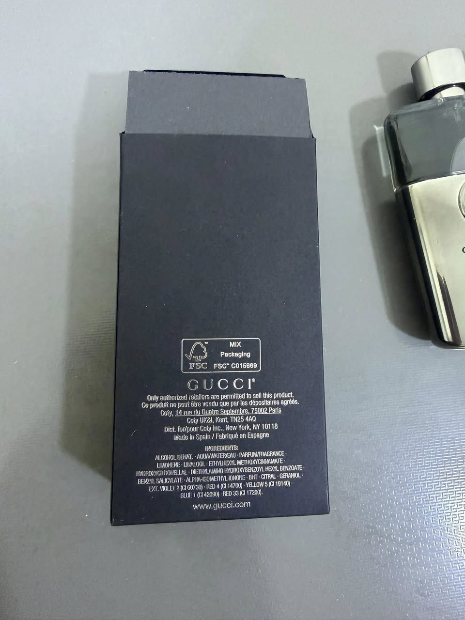 عطر غوتشي غيلتي بور هوم رجالي اصلي اخو الجديد مستعمل منه بس4 رشات للبيع بسعر 100 وبي مجال قليل


**إذا كنت صاحب هذا الإعلان وتريد حذفه لأي سبب، رجاءا أرسل رسالة إلى الدعم الفني**