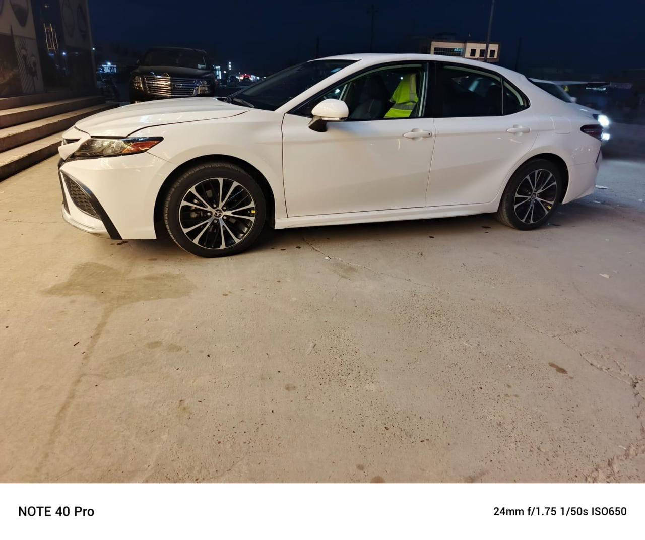 كامري 2022 SE رقم كركوك معوقين وكاله عامه بأسمي حادثها جاملغ وبنيد فقط وبالسونار يأشر 7قطع صبغ 
#السعر 149 صور الحادث والسونار ورقم الشاصي موجودات ضمن الصور
مكاني بيجي المسحك
***********
***********
