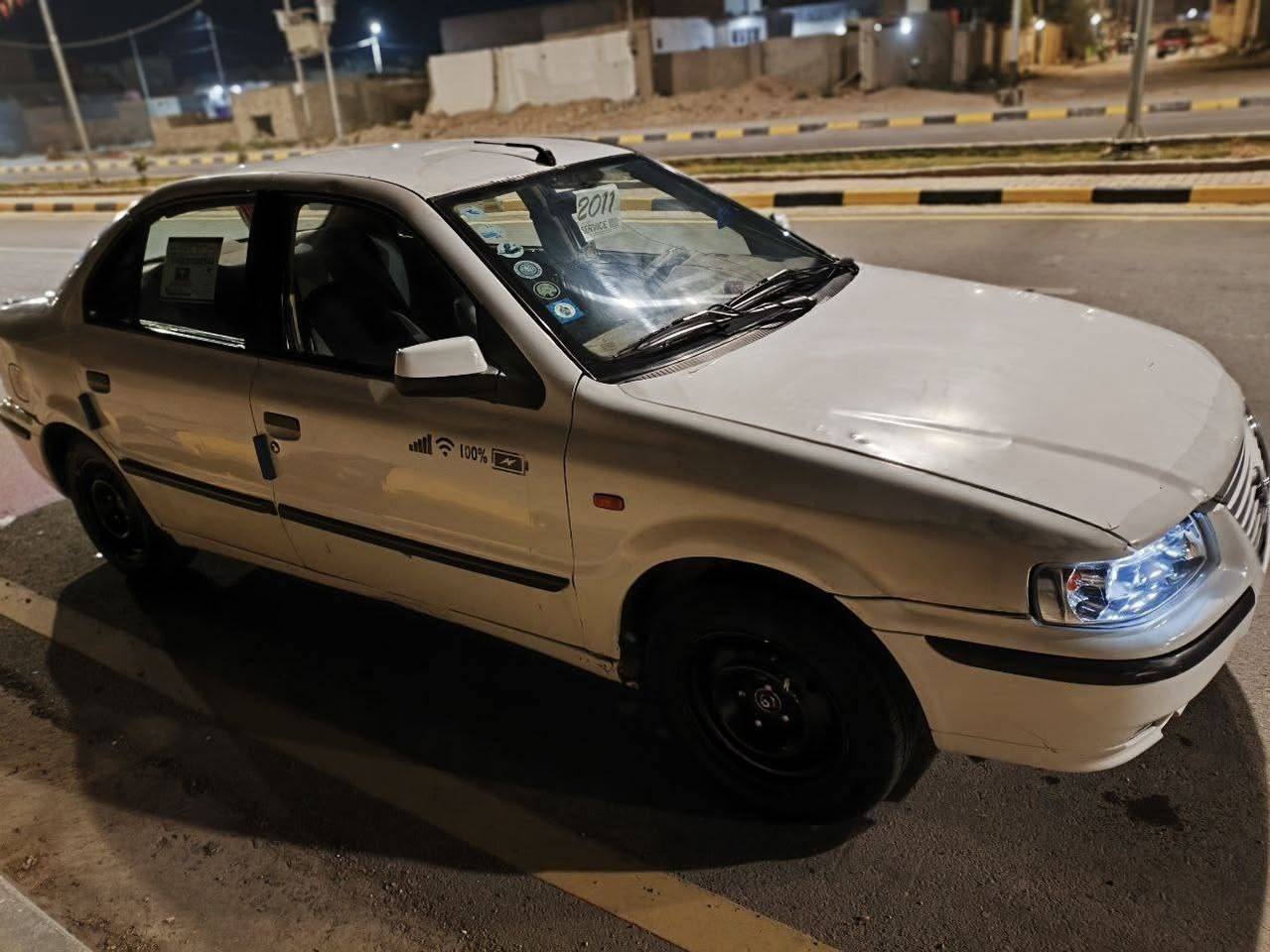 السلام عليكم سمند للبيع موديل ٢٠١١ رقم واسط باسمي تبريد تدفئ كله شغال مازدات جدد تخم تاير لاضربه لاصبغ بس تعمير  جاملغات الخليفه فقط سيارة ماناقصه شي كامله حداديه وره وكدام جاهزه سياره خير من الله السعر 38 وبيه مجال قليل الشراي
مكاني كوت شيخ سعد  ⁨***********⁩
