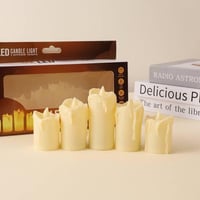 ست شموع • خماسي • بطارية