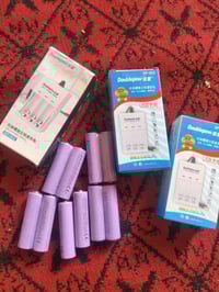 بطاريات ليثيوم • ١٠ قطع • ٣ شواحن