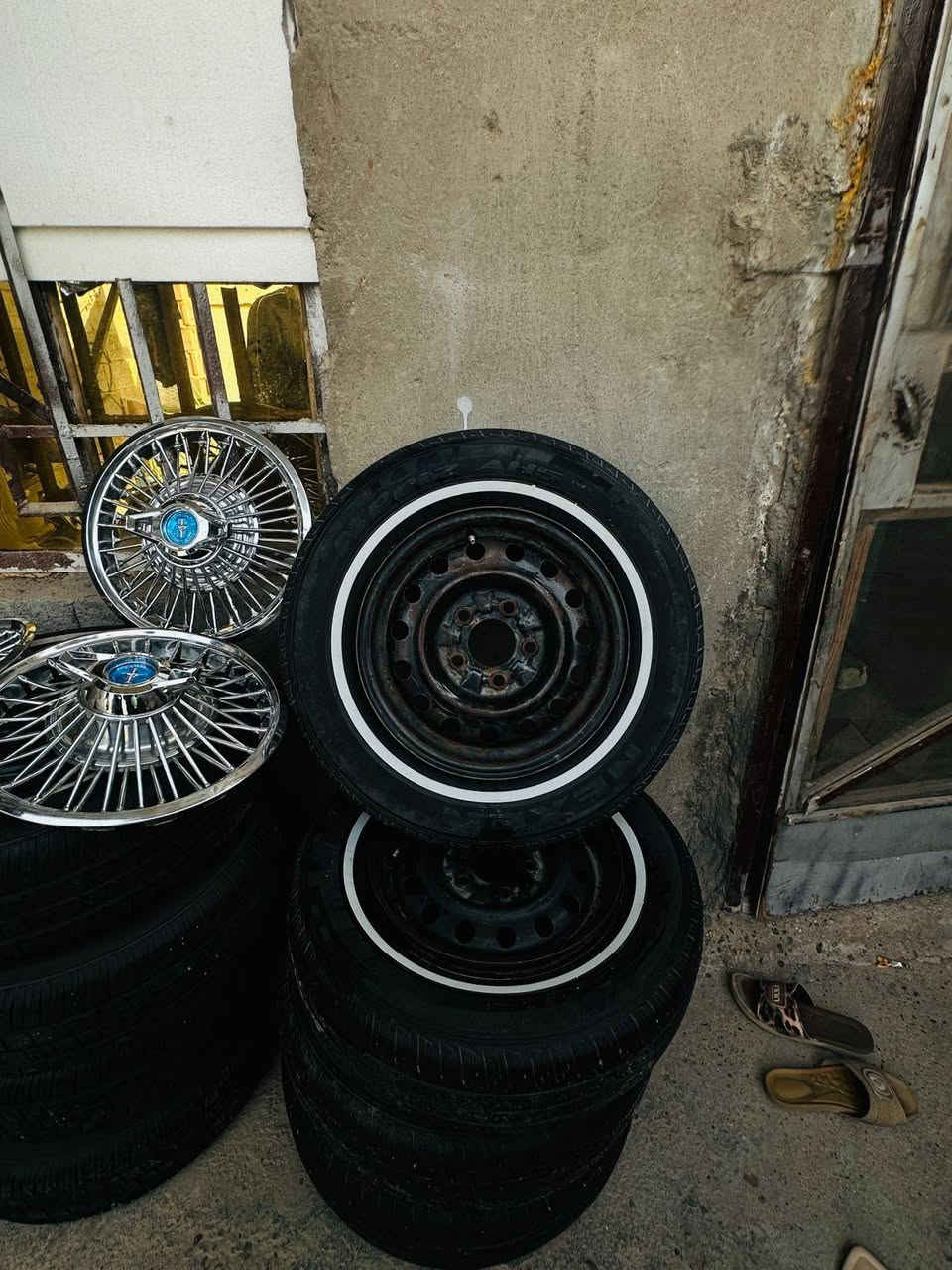 سلام عليكم ورحمة الله
....... كبات  موستنك النضافه 95٪100.

... تحويره 14 مازده  تيرات نكسن عالي.. كوري.

... تحويره  14 بل كرتون زيرو ناصيه وياله ناذره
*********** بغداد السيدية .
