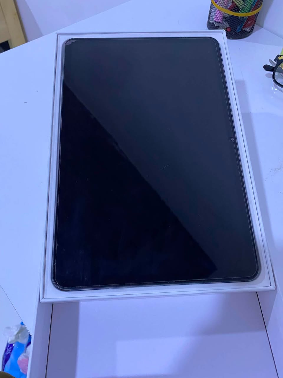 Xiaomi Pad 6 سعة 256GB مع القلم الأصلي – نظيف جدا

* الحالة: نظيف جداً .
* جميع الوظائف تعمل 100% بدون أي أعطال أو صيانة.
* شاشة 11 إنش بدقة 2.8K ومعدل تحديث 144Hz.
* معالج Snapdragon 870، مناسب للألعاب، الدراسة، الرسم، والمونتاج 
* البطارية ممتازة والأداء سريع جداً.
* الجهاز استخدام شخصي وتمت المحافظة عليه
وياه جميع ملحقاته كارتونه وشاحنه 
ابيعه هو والقلم ثنينهم سوا ب 430 وبيه مجال قليل 
رقمي *********** موجود بس واتساب
