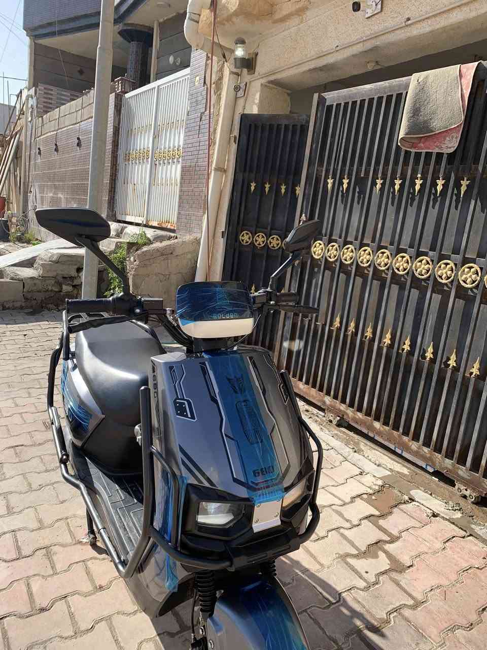 السلام عليكم موطور شحن للبيع نوع golden موديل2025موطور بعده جديد 6بطاريات الكبار شرط تفحص يلا تأخذ فول مواصفات لايت زينون عالي ناصي بصمتين سويجين +سويجين مال صندوق ويل رياضي تاير چوبلس السعر 650 وبي مجال العنوان الرمادي تأميم قادسيه الأولى للاتصال ***********
