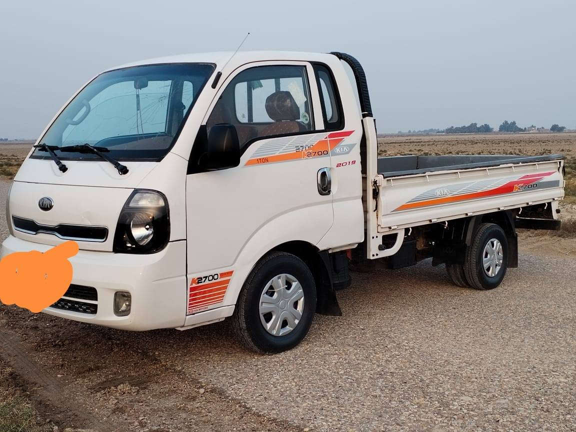 سيارة كيا حمل 2014
لسعر 88
رقم ميسان  دولي سنويه 2030
سياره بكيت مانت الله بس اليدور نضيف يخابر ويبشر
رقم ميسان  نكليزي دولي سنويه 30 مشروع وطني 
سيارة كفالة عامة من الصبغ والتبديل والضربة وحتى البارد
سيارة جديده ما متعوبة 
مكينة مكفولة شرط برغي ما مفتوح بيها   مشروع وطني تحويل مباشر
رقم شاصي واضح جداً
شاصي مكفول 
تبريد وتدفئة كلها شغالة وضع شركة محرك 2700
تخم تاير جديد 
كهربائيات كلها شغالة 
مكان السيارة ناصرية للاستفسار اكثر الاتصال على الرقم
***********
