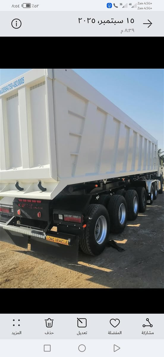 للبيع عربانه عبدالله جوهر موديل ٢٥ ذرعه٤٢ متر ٤محور للاستفسار ***********
