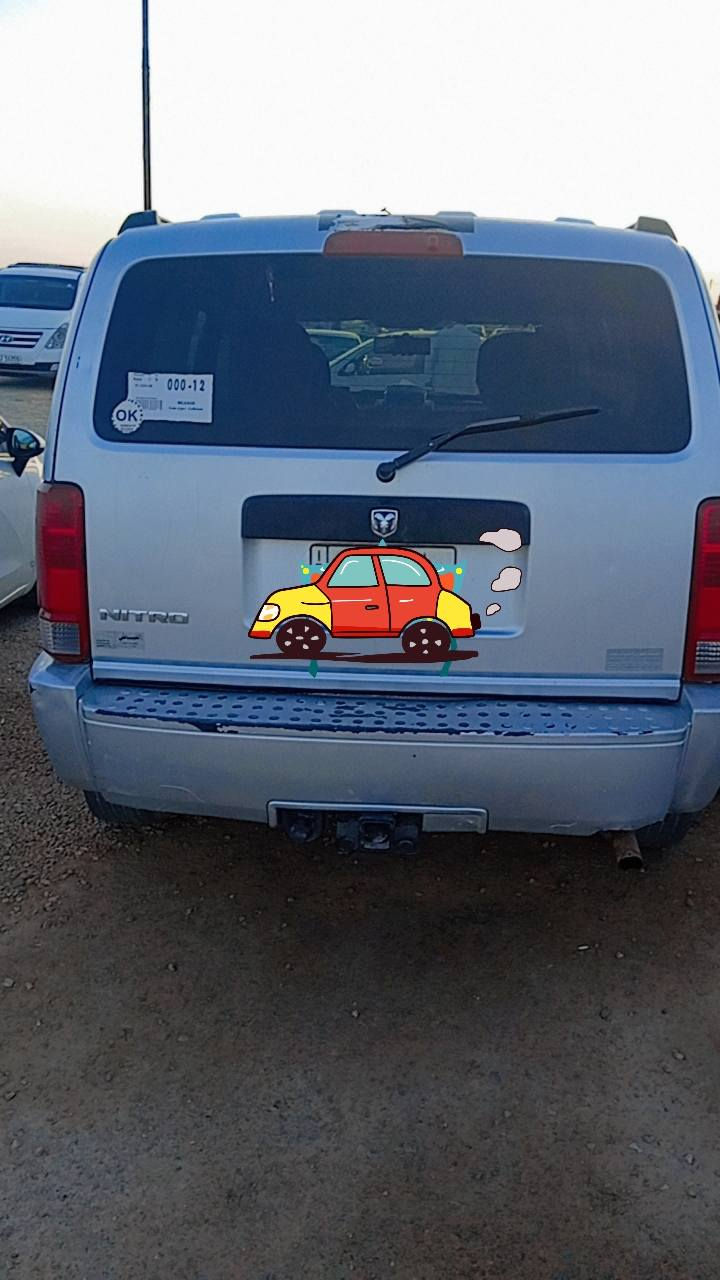 السلام عليكم للبيع دوج نيترو موديل 2007 كير محرك تبريد تخم تاير جاهزه السياره السعر 80 $***********
