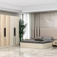 ٥ قطع نفرين • سرير ثابت • توصيل بغداد
