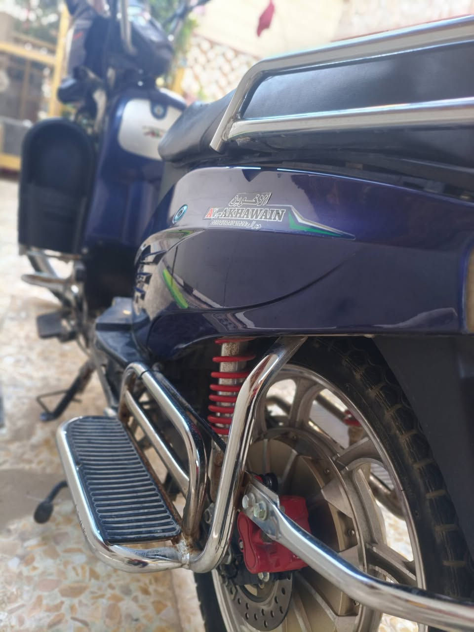📢 إعــلان بيــع 📢
🛵 موطور هارلي فول نضافة

شركه الاخوين موديل 23 

✅ بصمات اثنين

✅ مانع سرقة بـ "بك"

✅ هورنات

✅ لايت

والبايدرات مالاته بعدهن بالنايلون

⚡ كلشي شغّال 100%

💊 ويا خَـر حبّاية

💰 السعر: 390 وبي مجال بسيط للشراي

📍 العنوان: الفلوجة

📞 للتواصل: ***********

ℹ️ البطاريات بحاله جيده 

#ادمن وافق
