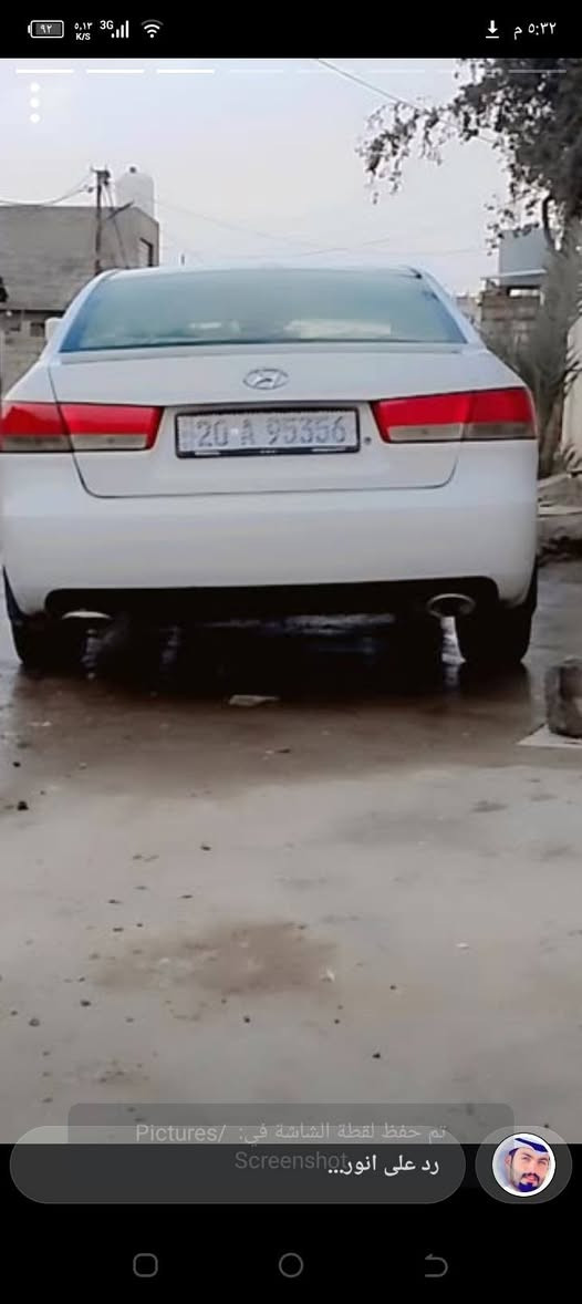 سلام عليكم سوناتا خليجي موديل  2008 مكينه 6سلندر        مكينه كير خير من الله سياره حله من الصور دوشمه جديده بصمه.مصبوقه لجمالي رقم نكليزي ديالى تبريد ثلج السعر 95 وبيه مجال الطيبين مكان ديالى بعقوبه رقم الهاتف ***********
