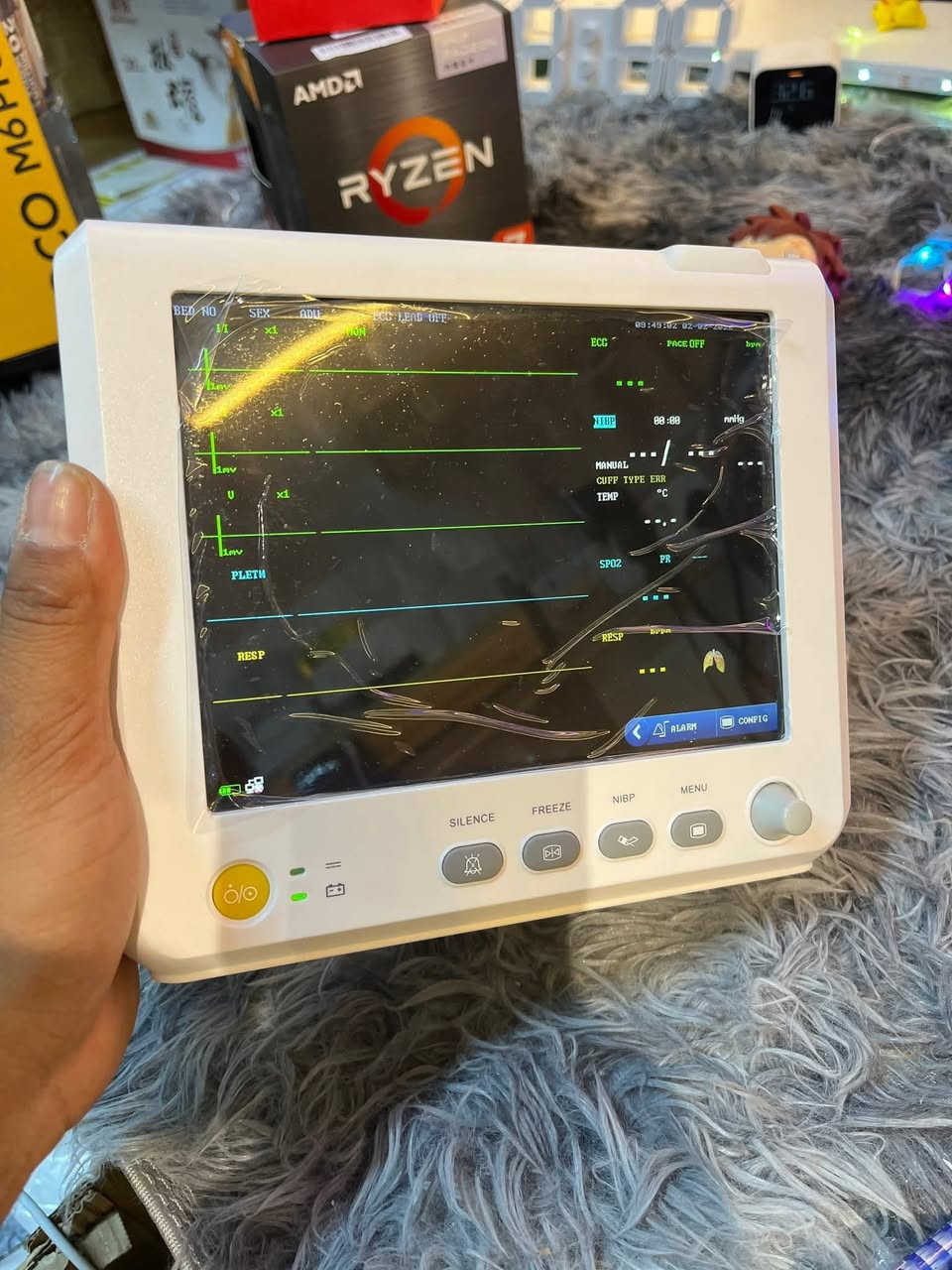 جهاز طبي مراقبه المريض
كامل ملحقات
شغال 100%
السعر 130
ويتوفر توصيل


**إذا كنت صاحب هذا الإعلان وتريد حذفه لأي سبب، رجاءا أرسل رسالة إلى الدعم الفني**